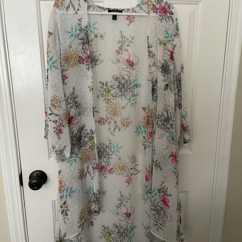Torrid Floral Kimono